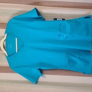 NWT Teal Scrub Top